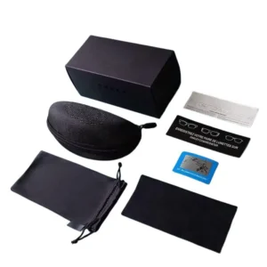 Sports Glasses Case and Eyeglasses Cloth Eva Box Hook Zipper Sunglasses Pack Case Display Box