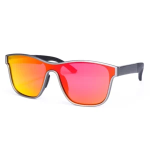 Sports Glasses HB 508 Men Women Polarized Full Rim Lightweight Fashionable UV Protection Red Blue Lens Outdoor Hiking Cycling