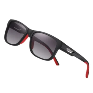 Sports High Quality Tr 90 Black Square Shades Unisex Uv400 Custom Logo Women Men Polarized Sunglasses