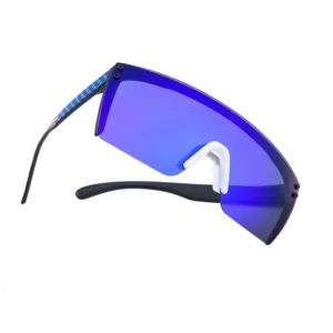 Sports Safety Glasses American Flag Polarized TR90 Oversize Sunglasses