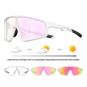 Sports Sunglasses CE UV400 Protection OEM Cycling Fishing Glasses Photochromic Polarized Lens Outdoor Safety Eyewear Custom Logo