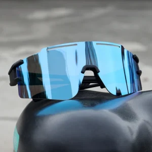 Sports Sunglasses Mirror Polarized Lenses Cycling Running Fishing Glasses UV400 Protection CE Outdoor Safety Eyewear Custom Logo