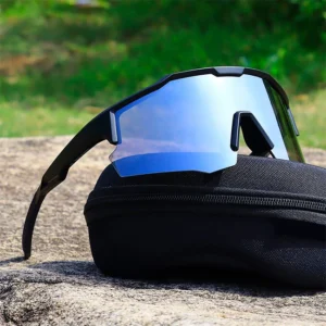 Sports Sunglasses Polarized Cycling Running Glasses UV400 Protection Mirror Lens OEM Outdoor Activity Safety Eyewear Custom Logo