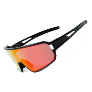 Sports Sunglasses Polarized Mirror Lens Cycling Riding Glasses UV400 Protection Mens Running Fishing Safety Goggles Custom Logo