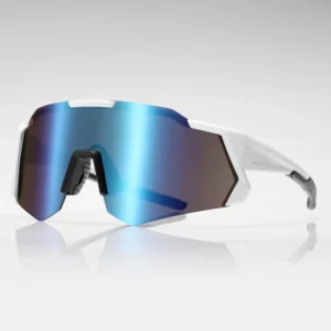 Sports Sunglasses UV400 Protection Coated Mirrored Lenses Custom Logo Goggles
