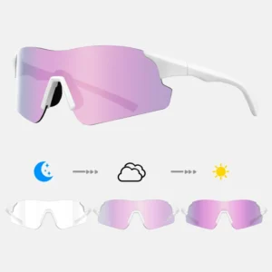 Sports Sunglasses UV400 Protection Cycling Riding Glasses Mirror Pickleball Running Eyewear Outdoor Safety Goggles