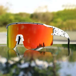 Sports Sunglasses UV400 Protection Cycling Riding Glasses Polarized Anti-fog Lens Fishing Running Safety Eyewear Custom Logo