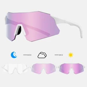Sports Sunglasses UV400 Protection Cycling Riding Glasses Polarized Mirror Lens CE Fishing Pickleball Safety Eyewear Custom Logo