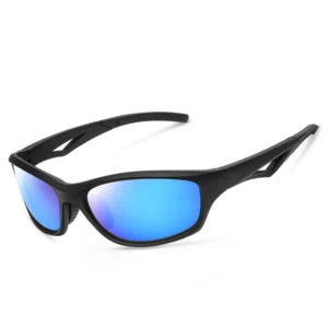 Sports Sunglasses UV400 Protection Cycling Riding Glasses Polarized Mirror Lens Mens Fishing Running Safety Eyewear Custom Logo
