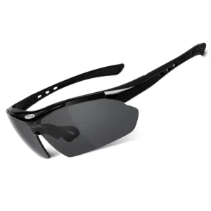 Sports Sunglasses UV400 Protection Cycling Riding Glasses Polarized Mirror Lens Mens Fishing Running Safety Eyewear Custom Logo
