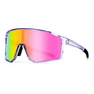 Sports Sunglasses UV400 Protection Cycling Riding Glasses Polarized Mirror Lens Mens Running Fishing Safety Eyewear Custom Logo