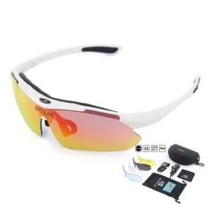 Sports Sunglasses UV400 Protection Cycling Running Glasses Polarized Anti-fog Lens Mens Pickleball Fishing Eyewear