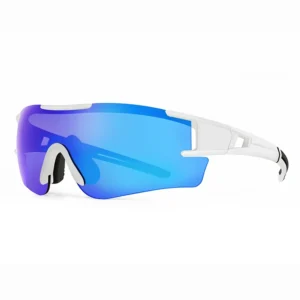 Sports Sunglasses UV400 Protection Cycling Running Glasses Polarized Mirror Lenses Pickleball Fishing Safety Eyewear Custom Logo