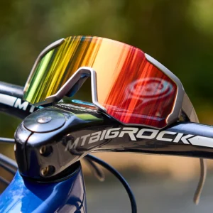 Sports Sunglasses UV400 Windproof PC for Cycling Driving Running Road Manufacturer Custom Logo