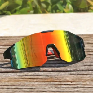 Sports Sunglasses for Men Women Colorful Cycling Anti Blue Lenses UV Protection PC Frame Outdoor