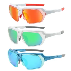 Sports Sunglasses for Men and Women Custom Logo Outdoor Cycling Goggles Sun Glasses UV Protection Running Eyewear