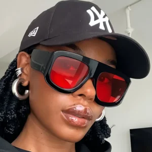 Square Large Frame UV400 Sunscreen Summer Sunglasses Cross Border European American Trend Personalized Fashionable