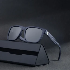 Square Polarized Driving Double-Action Spring Hinge UV400 Shades Sun Glasses for Men