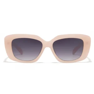 Square Retro Women’s White Black Stock Fashion Designer Unisex Plastic Sunglasses UV400 Protection
