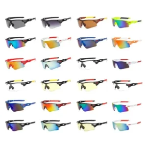 Square UV400 Unisex Cycling Sunglasses Outdoor Sports PC