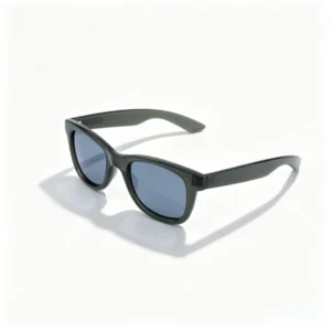 Square Unisex Sunglasses Light Weight UV400 Protection Full Rim Retro Classic Vintage Plastic Shades