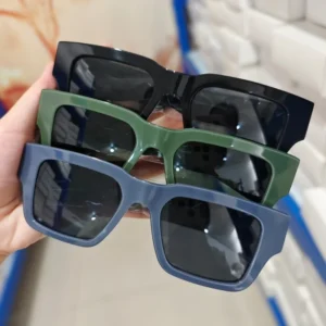 Stock Clearance Custom New Acetate Polarized Sunglasses Rectangle Shaped Glasses Ladies UV400 Sunglasses for Men Women Mix