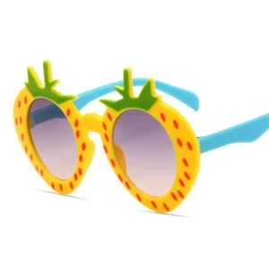Strawberry Shaped Sunglasses for Kids Girls Baby Photography UV400 Protection Infant Toddler Sunglasses