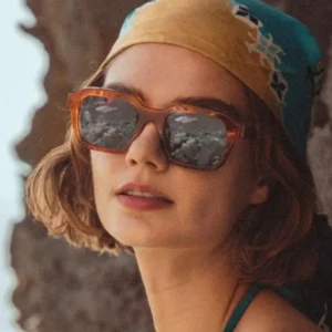 Stylish Tortoise Thick Frame Acetate Sunglasses Fashion Square Sunglasses High Quality Custom Sunglasses