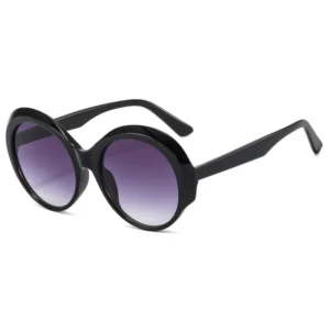 Summer Retro Round Sunglasses Personalized Printing Candy Color Fashion Eyewear