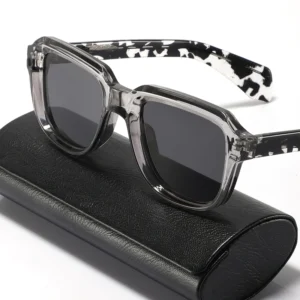 Sun Glasses High Quality Female Shades Thick Acetate Frame Polarized Sunglasses Women