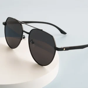 Sunglasses Brand Design Classic Glasses Metal Frame Men’s Bicycling Fishing Hiking Men Metal Pilot Designer Sunglasses