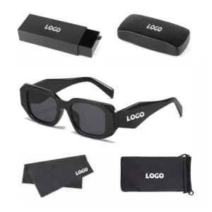 Sunglasses Branded Designer Glasses Custom Logo Black Sunglasses Women Small Frame Square Sunglasses Men
