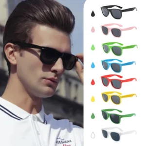 Sunglasses Classic Women’s Customized Logo Plastic Designer Glasses Men Sunglasses