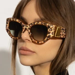 Sunglasses Custom Women Black Brand Acetate Sunglasses Mens Square Luxury Sun Glasses