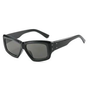 Sunglasses Fashion Light Colors Plastic Square Frame Round Lens Oversized Sunglasses Vintagee Y2K