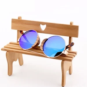 Sunglasses Lunettes De Soleil Custom Logo Polarized Lens Wood Wooden Sunglasses for Men Women Acetate Sun Glasses