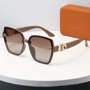 Sunglasses Luxury Women’s Sunglasses Fashion Vintage Large Frame