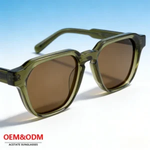 Sunglasses Manufacturer Offers Customized Sunglasses and Fashion Sunglasses in Acetate Square Frame With UV400