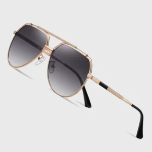 Sunglasses Men Double Bridge Polarized Driving Fishing Glasses