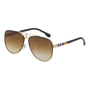 Sunglasses Men’s New Vintage Double Beam Toad Sunglasses Men’s Trend Glasses Women’s High Quality Sunglasses