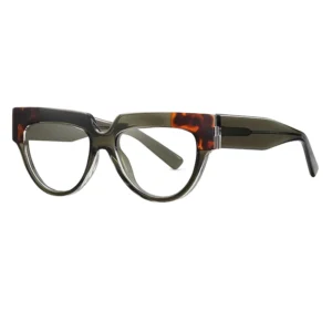 Sunglasses Provider Oversized Rectangular Acetate Sunglasses UV400 Gradient Lens Acetate Frame Shades for Women Streetwear