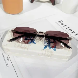 Sunglasses Style Presbyopia Glasses Frameless Fashionable Presbyopia Glasses