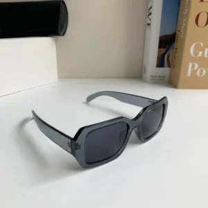 Sunglasses with Transparent Frames UV400 protection Polarized Lenses for Men Outdoor