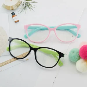 Sunray Retro Kids Girls Boys Blue Light Blocking Glasses Colorful Eyewear Optical Frames Eyeglasses