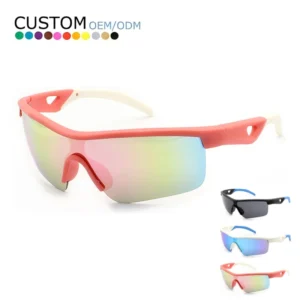 Sunway Eyewear Fashion Trendy Custom Logo Outdoor Sport Children Sun Glasses Unisex Polarized Uv Protection Kids Sunglasses