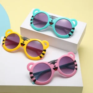 Supply New Children’s Cartoon Cute Tiger Sunglasses Kids Toy Glasses With Uv400