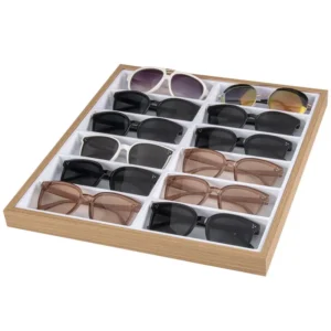 Supply Sunglasses Case 12 Pcs Sunglasses Storage Box Small Display Trays for Eyewear