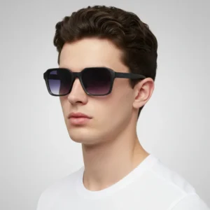 T1700 Oversized Fashion Casual Colorful UV400 Full Rim Square Sunglasses