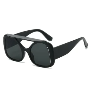 T72 Fashion Y2K Oversized Irregular Sunglasses Women Men Brand Design Vintage Pilot Shades Outdoor Driving Sun Glasses