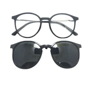 TJ2186 Multifunctional Full Rim Anti UV Polarizing Sunglasses with Geometric Pattern for Unisex All Face Shapes